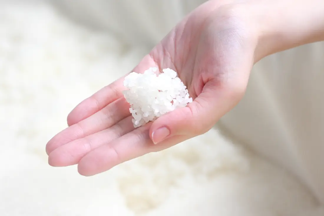 酒米と日本酒（イメージ）